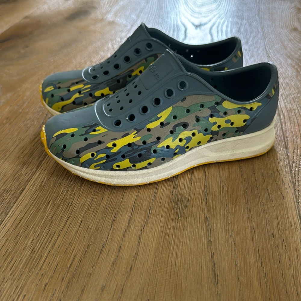 Native Robbie Children’s Shoes - Camo